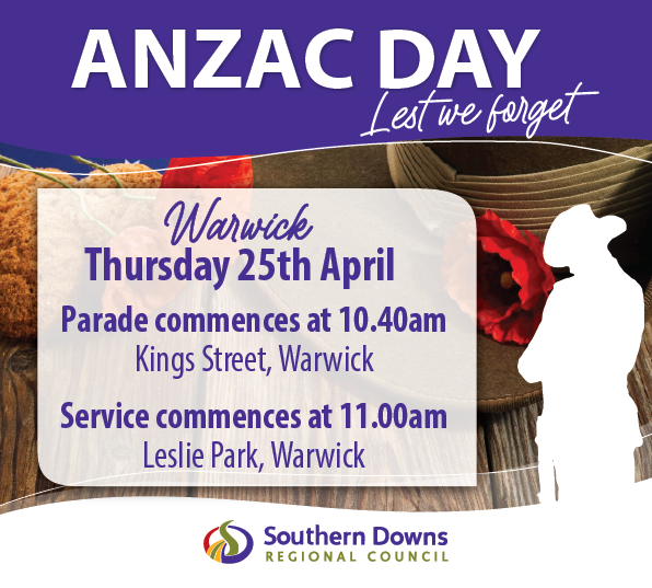 ANZAC Day 2024 Warwick Tile